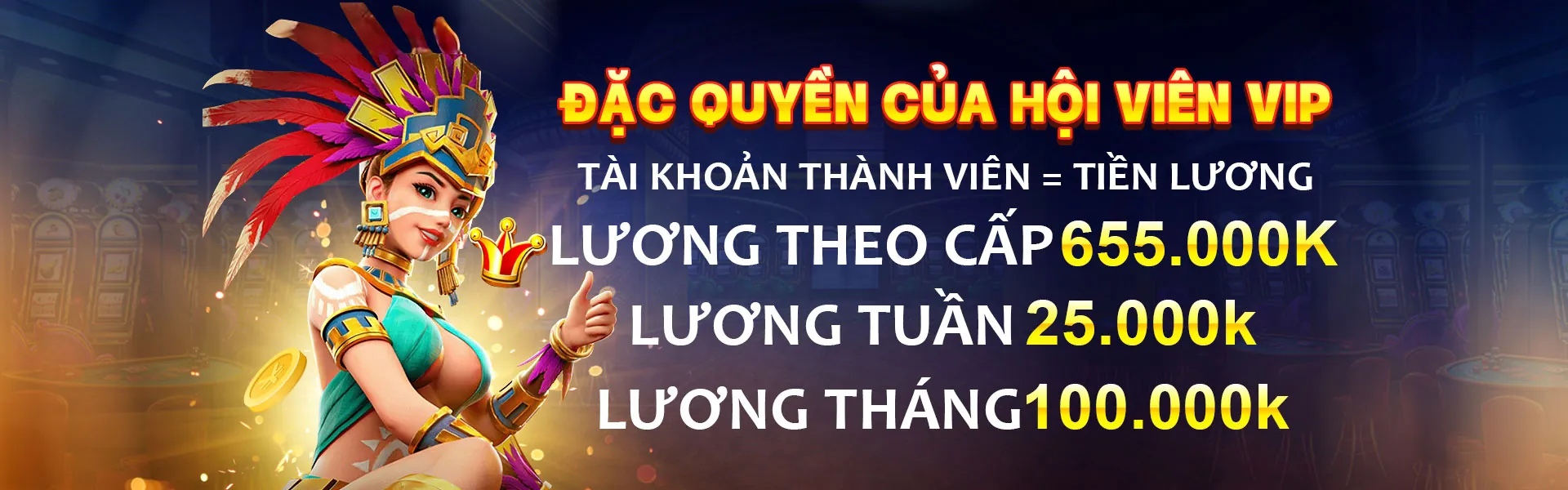 Hình ảnh sòng bạc trực tuyến BetVip với các trò chơi phổ biến